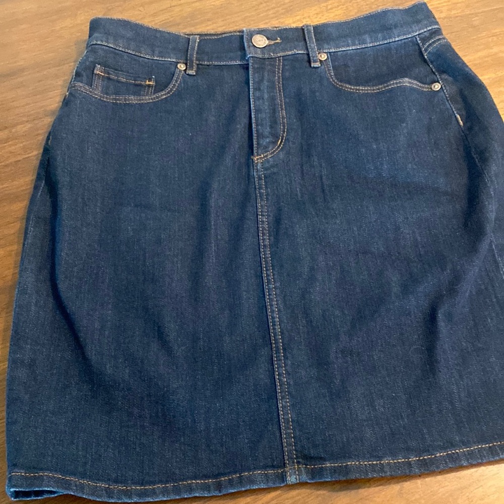 Loft Denim Skirt